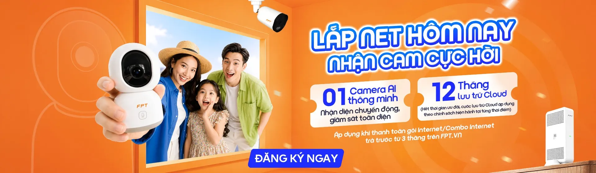 Lắp mạng FPT phường Hai Bà Trưng, Hà Nội - Nhận ưu đãi Camera & Cloud