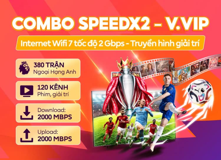 Combo SpeedX2 - V.VIP