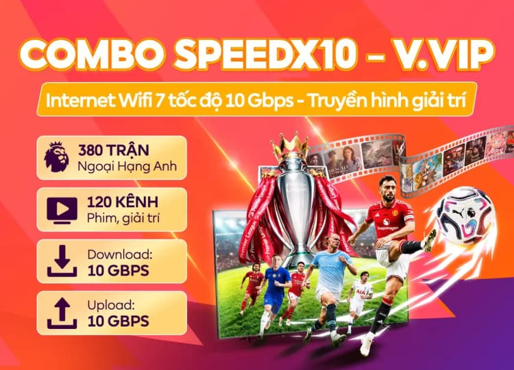 Combo SpeedX10 - V.VIP